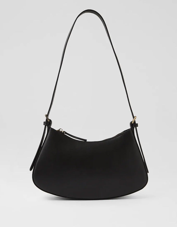 Rayvn Handbag Black Leather