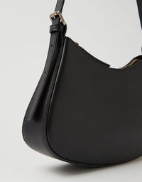 Rayvn Handbag Black Leather
