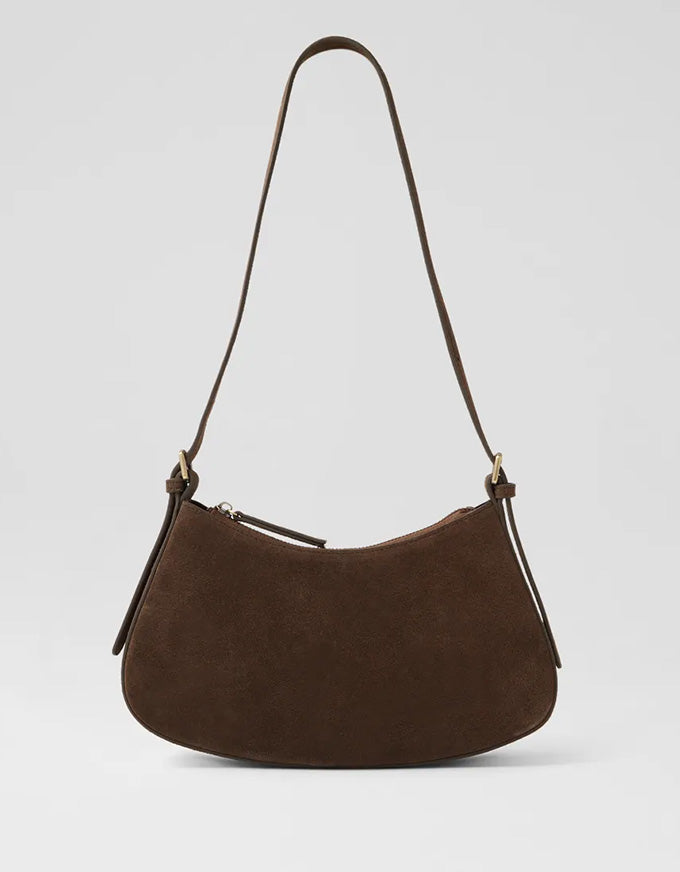 Rayvn Handbag Mocha Suede