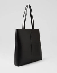 Talli Black Leather Tote