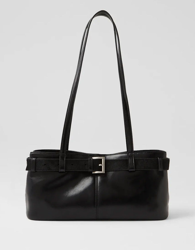 Tilda Handbag Black Leather