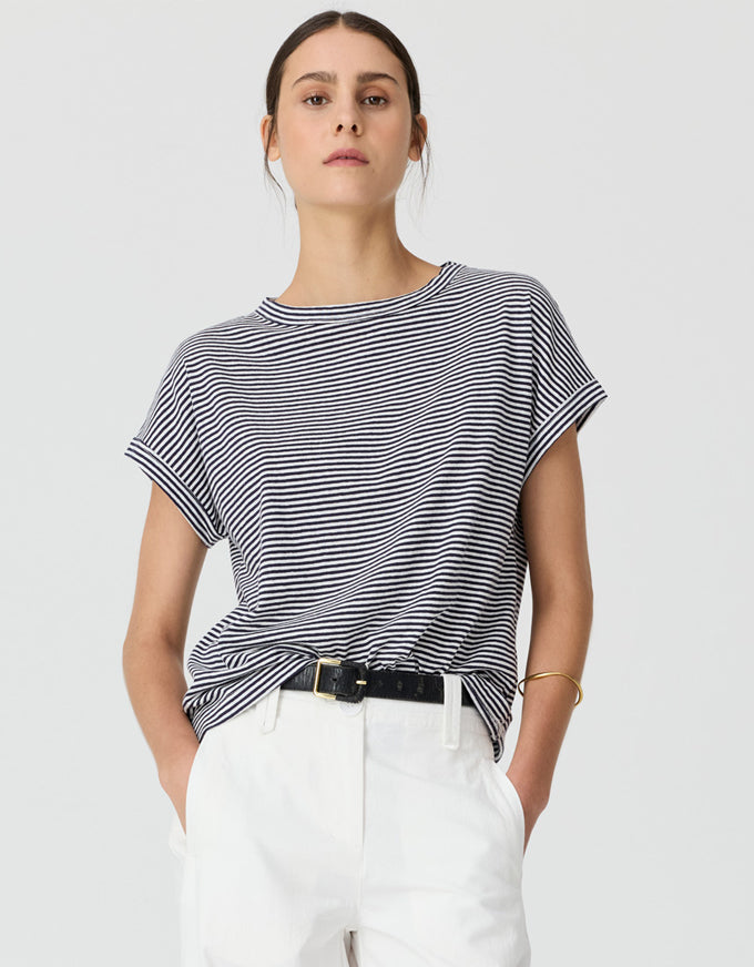 Mast Stripe Tee Ink Stripe