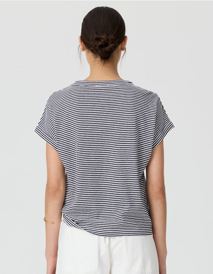 Mast Stripe Tee Ink Stripe
