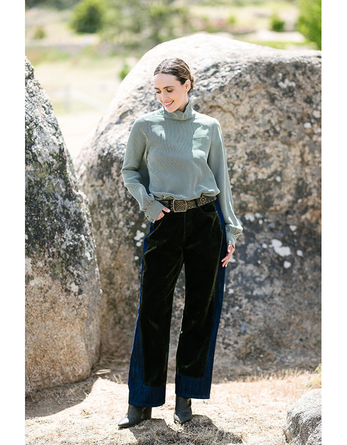 Dutchess Blouse Green