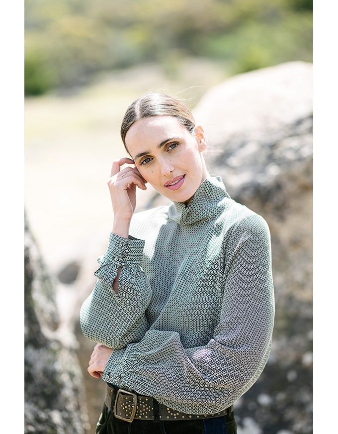 Dutchess Blouse Green