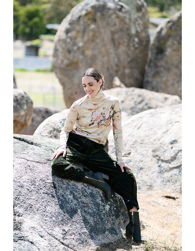 Humpty Oriental Garden L/S Top