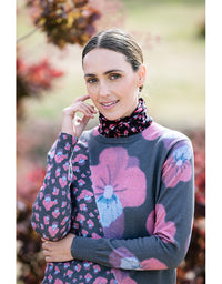 Puzzle Jumper Violets