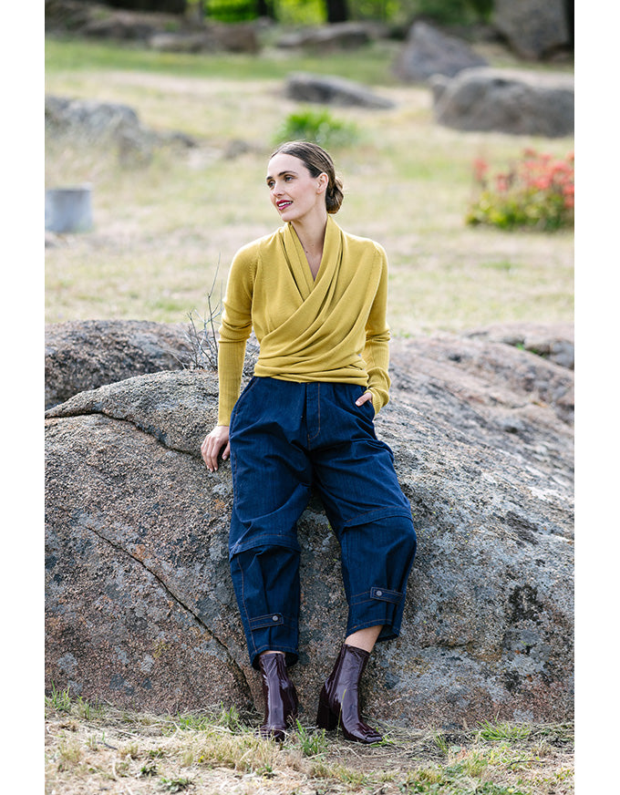 Soho Cardigan Mustard