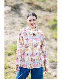 Actress Shirt Roses