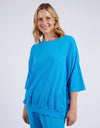 Mazie Sweat Ibiza Blue