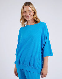 Mazie Sweat Ibiza Blue