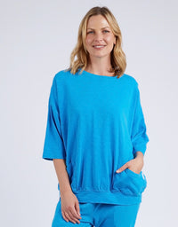 Mazie Sweat Ibiza Blue