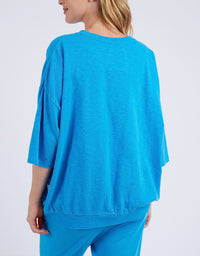 Mazie Sweat Ibiza Blue