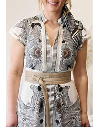 Milton Wrap Belt Oatmeal Leather
