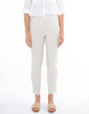 Mini Geo Bengaline Pant Putty/White