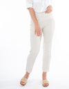 Mini Geo Bengaline Pant Putty/White