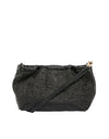 Monty Crossbody Bag Black Weave