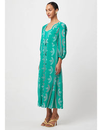 Morgan Placement Dress Bay Green