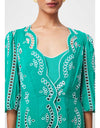 Morgan Placement Dress Bay Green