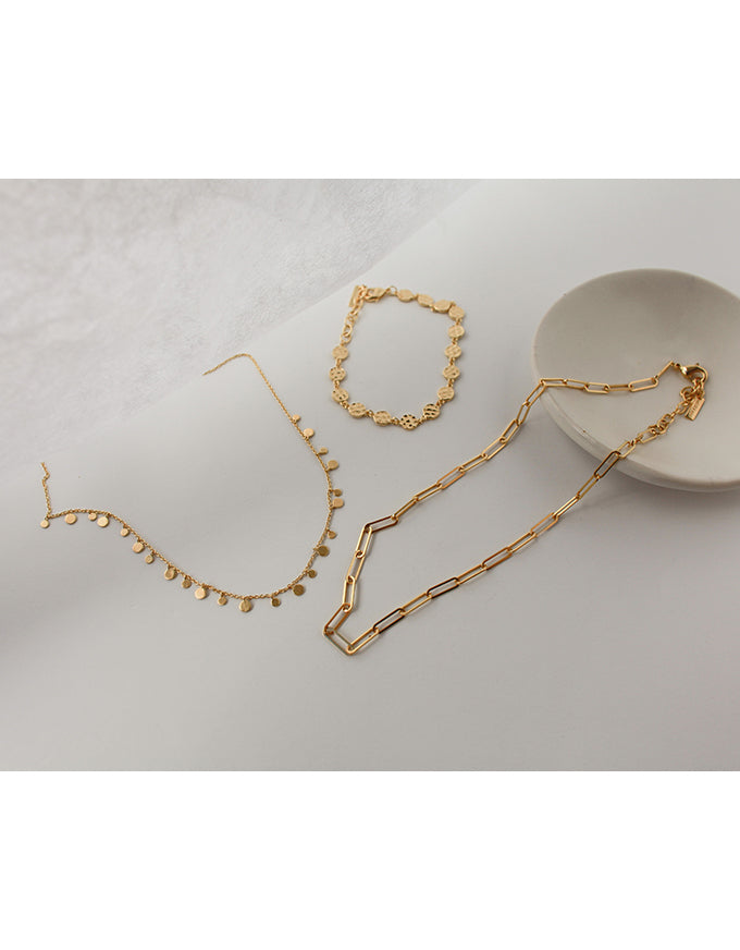 Anchor Choker 18KT YG