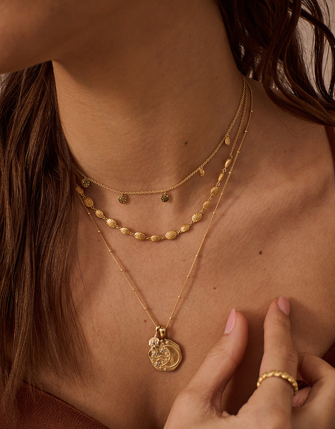 Grace Choker Necklace 18KT YG Plate