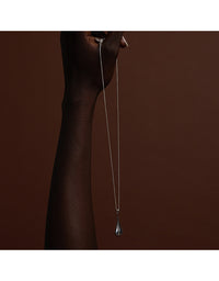 My Silent Tears Necklace Silver