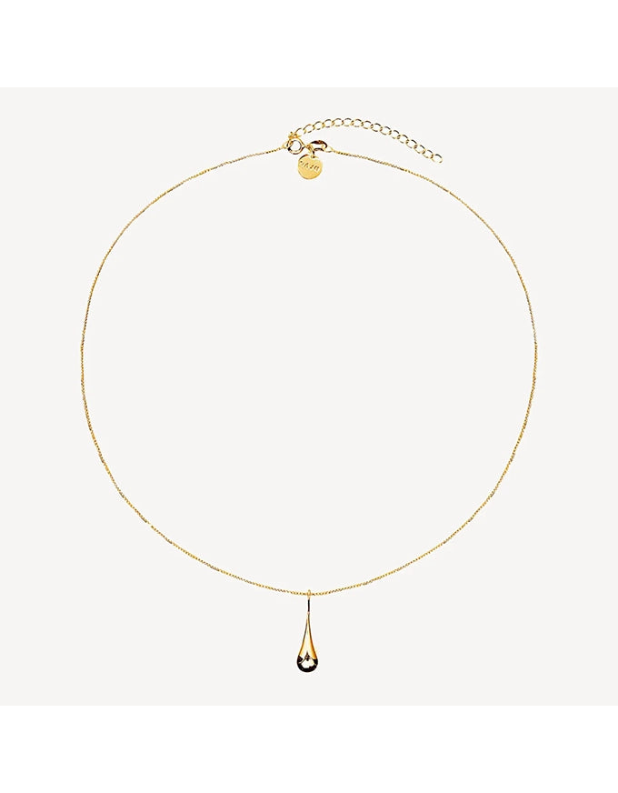 My Silent Tears Necklace Gold