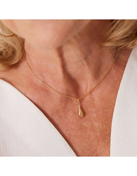 My Silent Tears Necklace Gold