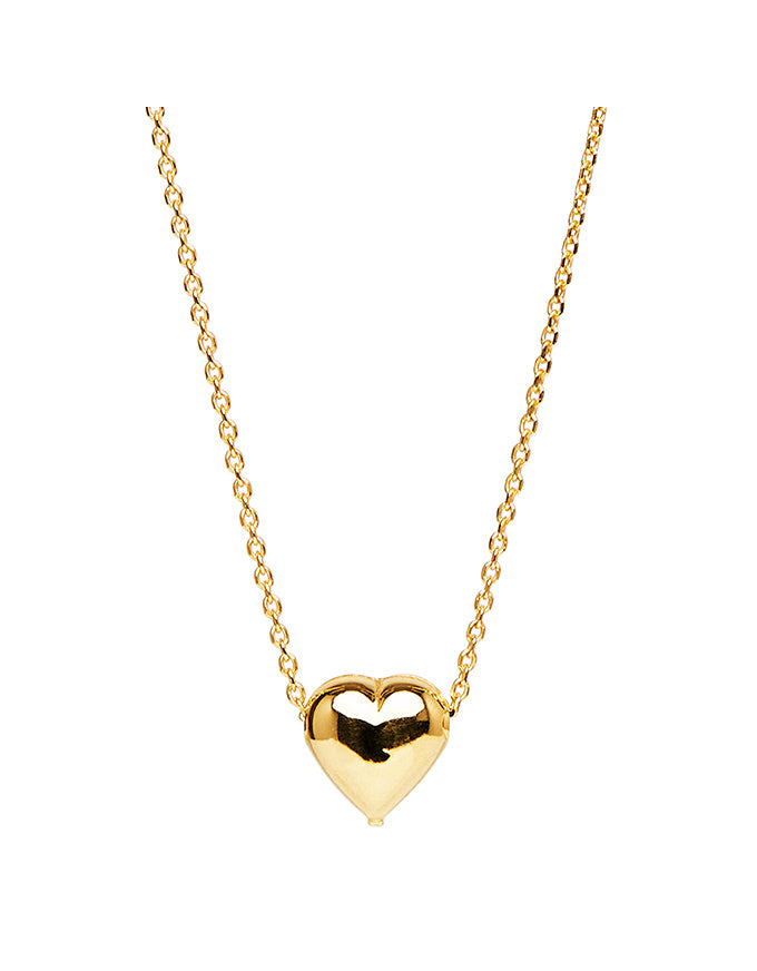 Amore Gold Charm Necklace