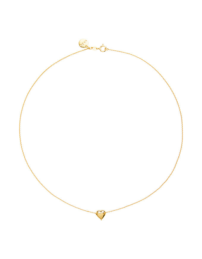 Amore Gold Charm Necklace