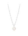 Moonpool Pearl Necklace Silver