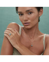 Enchantress Yellow Gold Turquoise Pendant Necklace