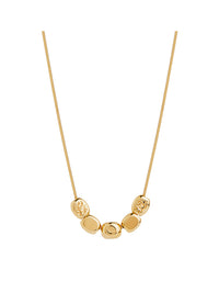 Starway Yellow Gold Necklace (45cm+ext)