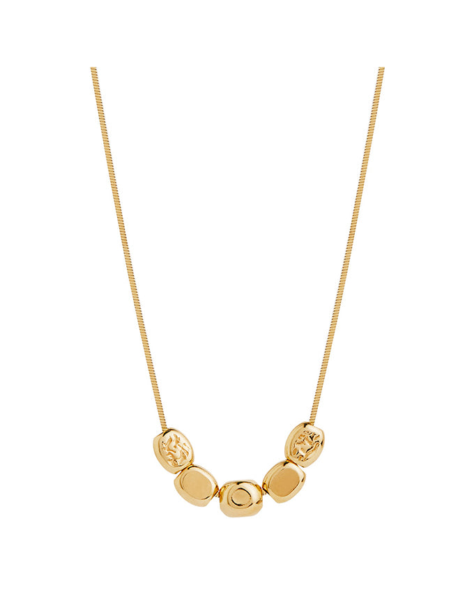 Starway Yellow Gold Necklace (45cm+ext)