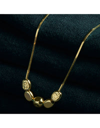 Starway Yellow Gold Necklace (45cm+ext)