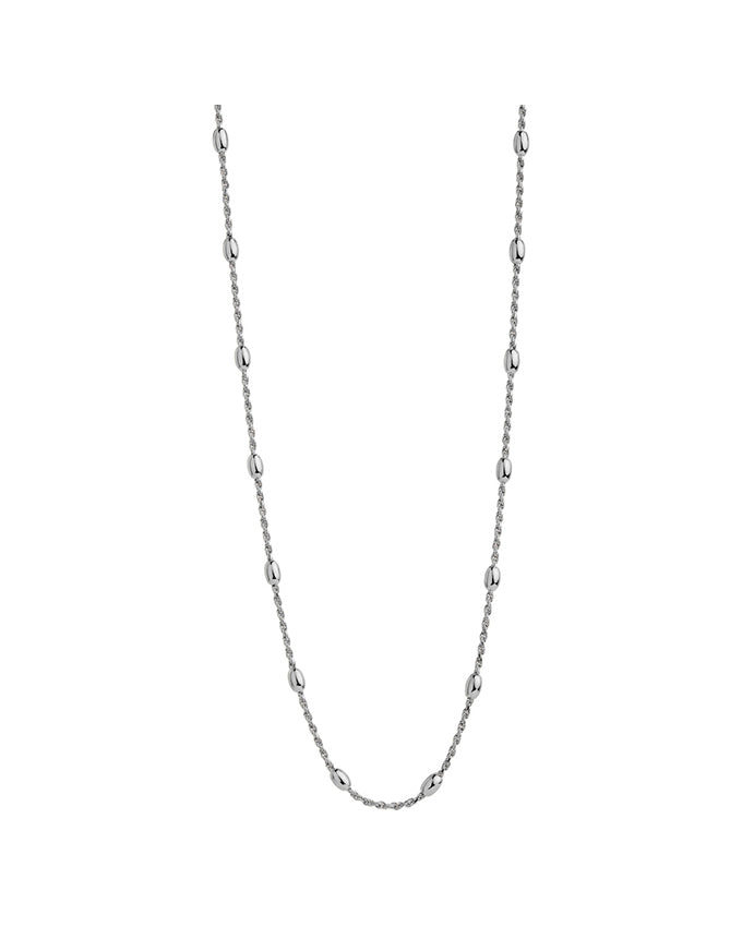 Cassiopeia Silver Necklace (45cm+ext)