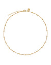 Cassiopeia Yellow Gold Twist Chain Necklace