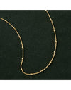 Cassiopeia Yellow Gold Twist Chain Necklace
