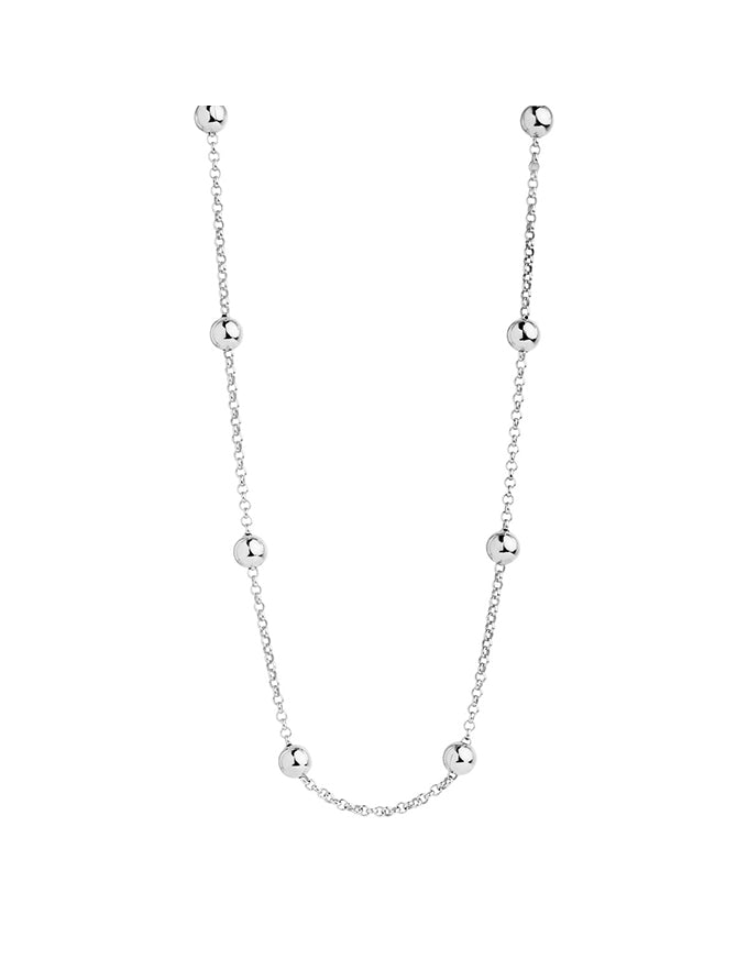 Constellation 6mm Silver Balls 45cm Necklace