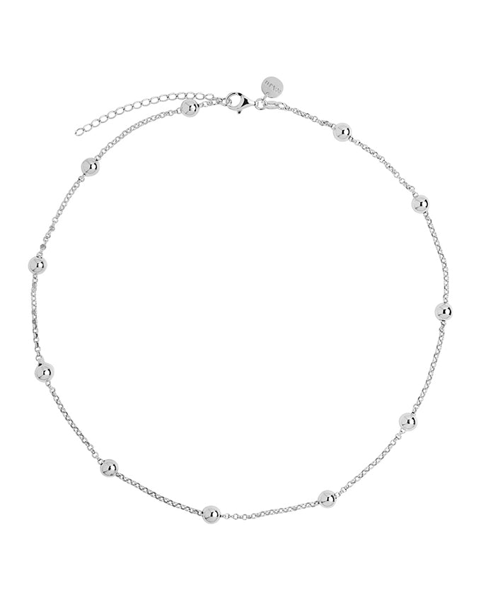 Constellation 6mm Silver Balls 45cm Necklace