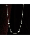 Constellation 6mm Silver Balls 45cm Necklace