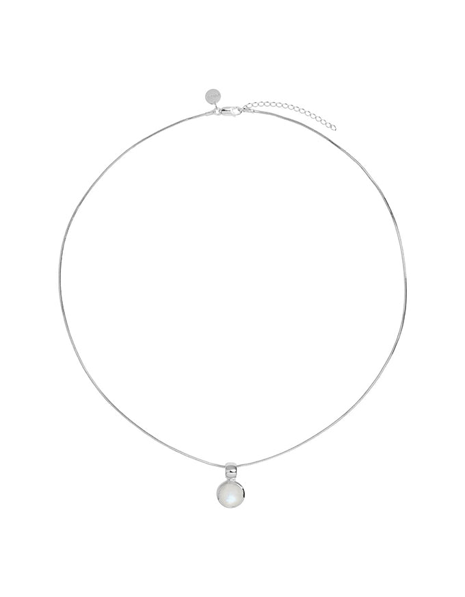 Chroma Moonstone Necklace (55cm+ext)