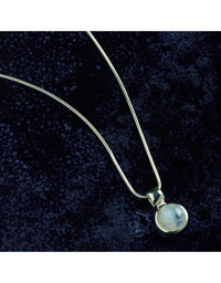 Chroma Moonstone Necklace (55cm+ext)