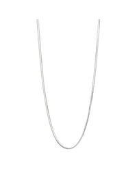 Mirage Double Chain Necklace Silver