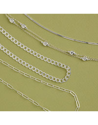 Rivière Necklace Silver