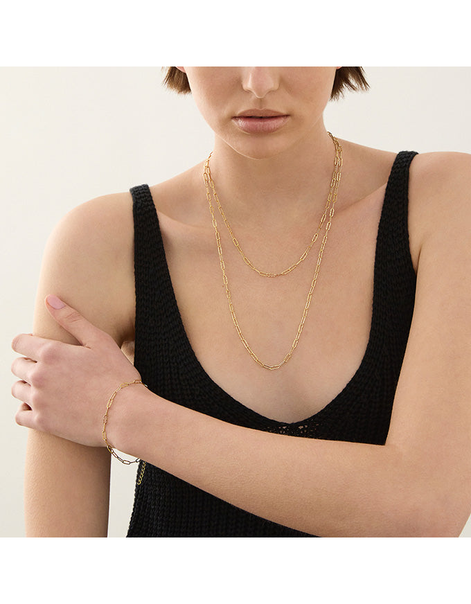 Rivière Necklace Yellow Gold