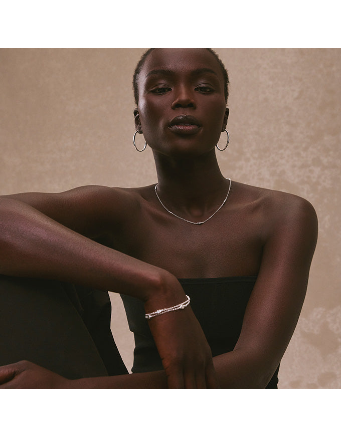 Volare Necklace Silver