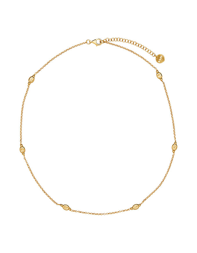 Volare Necklace Yellow Gold