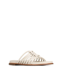 Nali Leather Sandals Off White