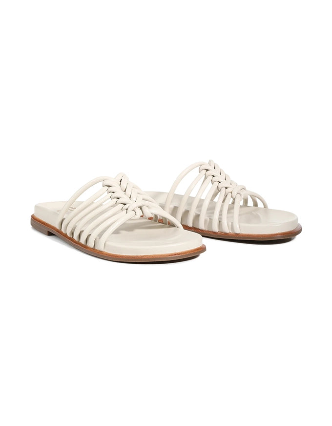 Nali Leather Sandals Off White